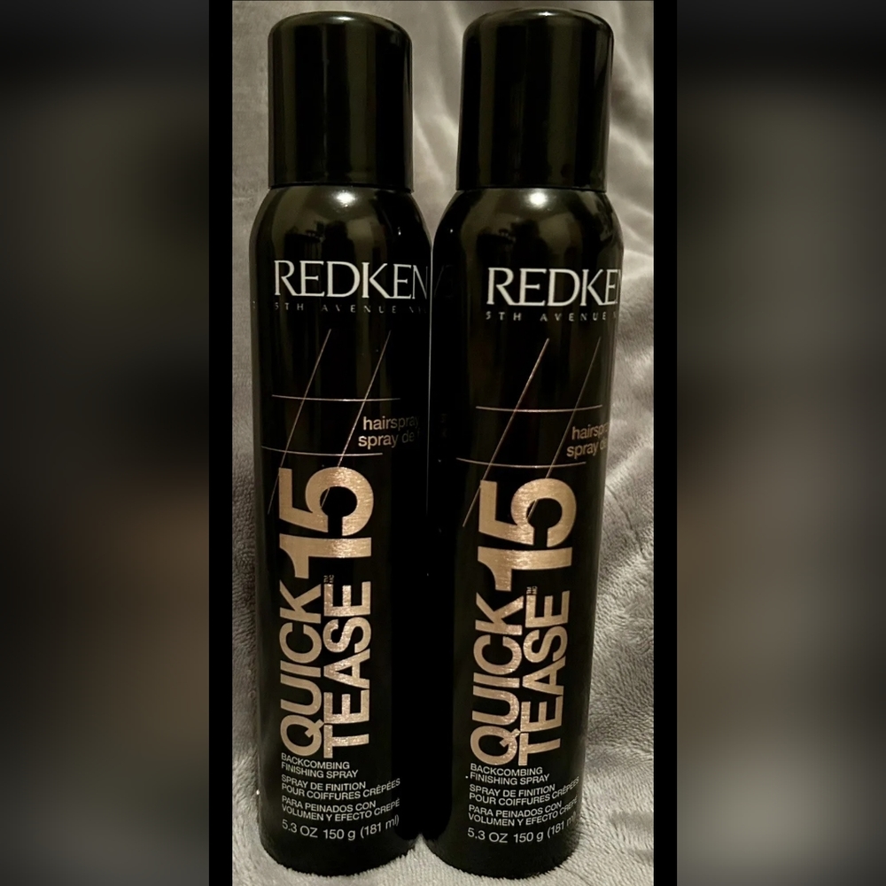 Redken Quick Tease 15 Backcombing Finishing Spray 2x ~New ☆Discontinued Rare HTF
